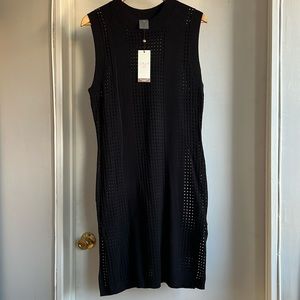 Calia crochet black beach cover up. Size S. NWT.